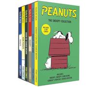 Charles M Schulz Peanuts Collection 6 Books Box Set (Peanuts, More Peanuts, Good Ol' Charlie Brown, Snoopy, Snoopy Come Home, Sunday's Fun Day Charlie Brown)