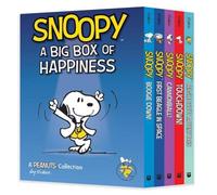 Charles M. Schulz Snoopy: A Big Box of Happiness Paperback Book Charles M. Schulz Multicolor