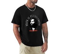 Charles Manson Charlie Says Men's T Shirt Black S(Medium)
