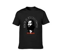 Charles Manson Charlie Says Unisex T-Shirt Printed Tee Graphic Top Men Black Shirt XXL
