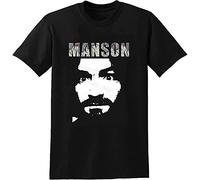 Charles Manson Helter Skelter 70S Mescaline Men T Shirt Unisex for Men Women Tee Black