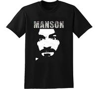 Charles Manson Helter Skelter 70S Mescaline T-Shirt Unisex for Men Women Tee(XX-Large)