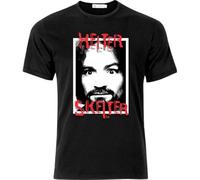 Charles Manson Helter Skelter Men's T Shirt(Small)