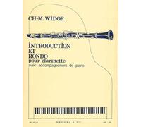 Charles-Marie Widor - Introduction et Rondo pour Clarinette avec Accompagnement de Piano
