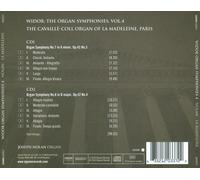 CHARLES-MARIE WIDOR: THE ORGAN SYMPHONIES, VOL. 4 NEW CD