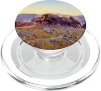 Charles Marion Russell's When Land Belonged to God PopSockets PopGrip for MagSafe