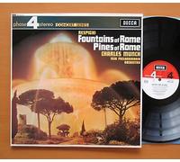 CHARLES MUNCH - respighi: fountains of rome / pines of rome LP