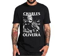 Charles Oliveira Fighter Men T-Shirt Black Tee S