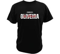 Charles Oliveira Men T Shirt Professional Mixed Martial Artist Fans Vinat Tee Tops Casual Soft Summer T Shirt Black