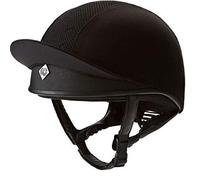Charles Owen ASTM Pro II Plus Skull Helmet - Black Helmet Size - 59cm