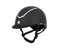 Charles Owen Black Matte/Silver Kylo Helmet Size - 52-55cm