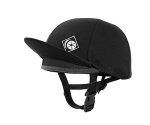 Charles Owen Childrens Young Rider Ventilated Riding Skull Black - Unisex Helmet Size - 59cm
