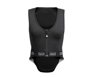 Charles Owen Childs Shadow Back Protection - Horse Riding Back Protectors - Kid's Horse Riding Back Protectors - Black - Size: Large