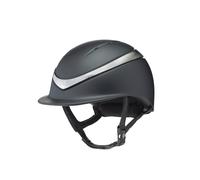 Charles Owen Halo Riding Hat - Horse Riding Hats - Silver - Size: Hat 55cm