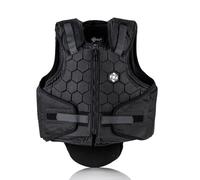 Charles Owen Hexa Childrens Body Protector - Horse Riding Back Protectors - Kid's Horse Riding Back Protectors - Black - Size: Small