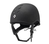 Charles Owen JS1 Pro Jockey Skull Riding Hat Round Fit Black 58cm