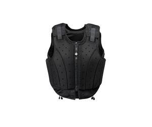Charles Owen Junior Kontour Body Protector - Black - Unisex - Lightweight - Chest adjustment