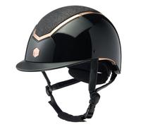 Charles Owen Kylo Gloss Riding Hat - Horse Riding Hats - Black - Size: Small