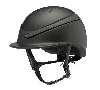 Charles Owen Luna Riding Hat - Horse Riding Hats - Black - Size: Hat 55cm