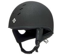 Charles Owen Race II - Round Fit - Horse Riding Hats - Black - Size: Hat 56cm