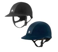 Micro-suede riding helmet Charles Owen SP8 PLUS