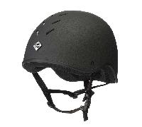Charles Owen Childrens Young Rider Ventilated Riding Skull Black - Unisex Helmet Size - 51cm