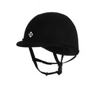 Charles Owen YR8 Riding Hat - Horse Riding Hats - Black - Size: Hat 58cm