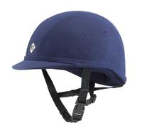 Charles Owen YR8 Riding Hat - Horse Riding Hats - Navy - Size: Hat 58cm