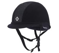 Charles Owen Yr8 Sparkly - 6 1/2 (53cm) - Black/Black Bling