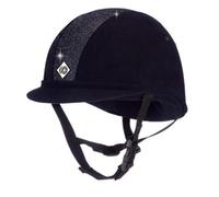 Charles Owen Sparkly Yr8 Riding Hat - 58cm · Oval · Navy
