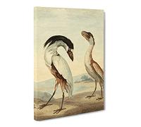 Charles R Ryley Boat Bill Canvas Print | Gallery Wrapped 30mm Frame Wall Art | 20x14 inches | Ready to Hang | Retro Seascape Picture | Living Room Bedroom Lounge Office