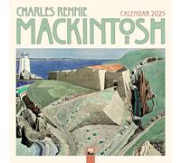 Charles Rennie Mackintosh Wall Calendar 2025 (Art Calendar)
