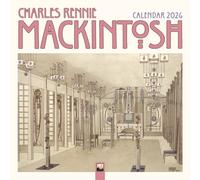 Charles Rennie Mackintosh Wall Calendar 2026 (Art Calendar)