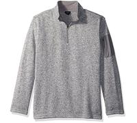 Charles River Apparel Men's 杂色抓绒套头衫헤더 플리스 풀오버suéter Forro Polar Jaspeado.混色刷毛套頭衫pulôver De Lã Mescladoبلوفر من الصوف المرقطסוודר פליז שזורmelierter Fleece-Pullover Sweatshirt, Light Grey Heather, XL