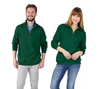 Charles River Apparel Men's Crosswind Quarter Zip Sweatshirt (Regular & Big-Tall Sizes), Forest, XXL