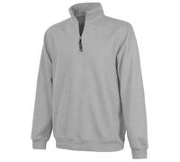 Charles River Apparel Men's Crosswind Quarter Zip Sweatshirt (Regular & Big-Tall Sizes), Oxford Grey, M