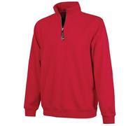 Charles River Apparel Men's Crosswind Quarter Zip Sweatshirt, Red, S