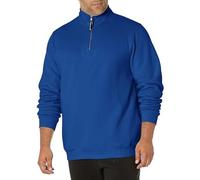 Charles River Apparel Men's Crosswind Quarter Zip Sweatshirt (Regular & Big-Tall Sizes), Royal, XL