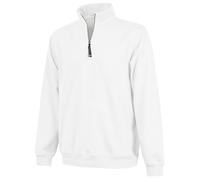 Charles River Apparel Men's Crosswind Quarter Zip Sweatshirt (Regular & Big-Tall Sizes), White, XL