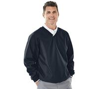 Charles River Apparel Men's Legend Windshirt (Regular & Big-Tall Sizes) Windbreaker Jacket, Navy/White, Medium