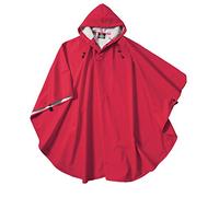 Charles River Apparel Men's Pacific Rain Poncho, Red, One Size