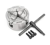 ChaRLes SANOU K72 Lathe Chuck 80/100/125mm 4 Jaw Independent Hardened Reversible Tool - 80mm