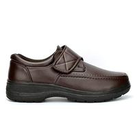 Charles Southwell Mens Comfort Fit Lightweight Shoes with Touch Fastening Brown 7 UK