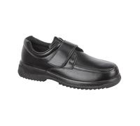 Charles Southwell Men's Hook and Loop Lightweight Shoes Black-6