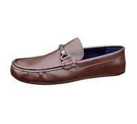 Charles Southwell Men's Moccasin Slip on Shoes Christian-Brown-8