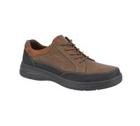 Charles Southwell Men's Wide Fit Faux Leather Touch & Close Slip On Or Lace Up Casual Lightweight Comfort Boat Deck Shoes (Brown, UK Footwear Size System, Adult, Men, Numeric, Medium, 11)