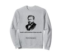 Charles Spurgeon Baptist God's Will Men Women Gift Sweatshirt