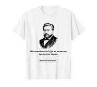 Charles Spurgeon Baptist On Our Knees T-Shirt