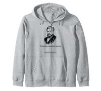 Charles Spurgeon Baptist Trials Teach Us What We Are Zip Hoodie