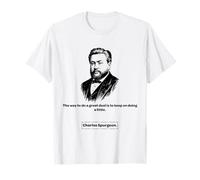 Charles Spurgeon Keep On Doing A Little Men Women Kids Gift T-Shirt